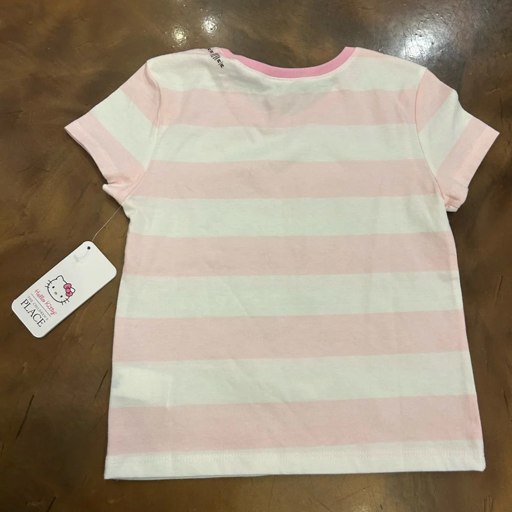 HELLO KITTY - Striped Hello Kitty Tee NWT